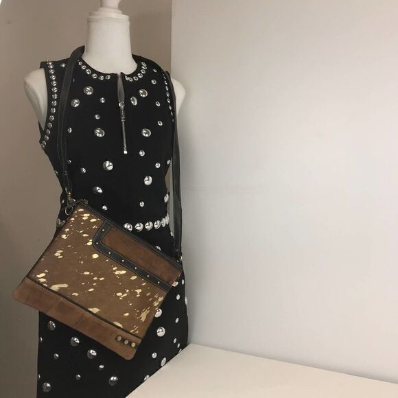 Vaan Ranger Rawhide Leather Xbody NWT - Picture 9 of 9